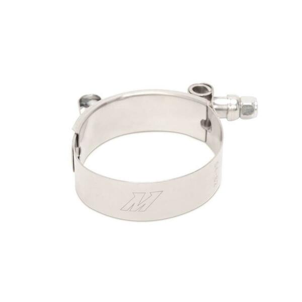 Mishimoto 2.25 in. Stainless Steel T-Bolt Clamp, Polished M1N-MMCLAMP225